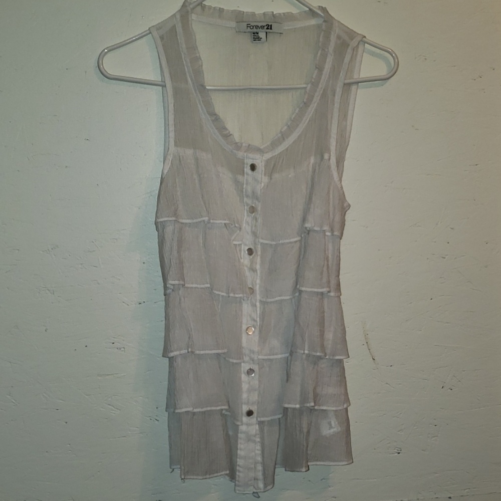 White Forever 21 top